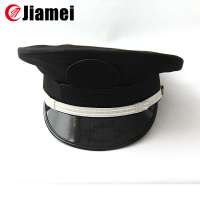 Custom good quality military uniform peak cap/strap badge from China factory Jiamei