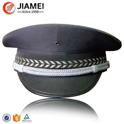 High Quality military army uniform police officer short peak cap