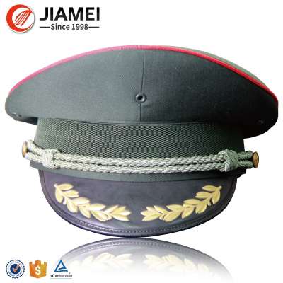 Flat peak  Cap Military And Army Uniform Soft Peak Caps