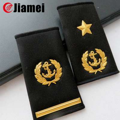 Pilot Epaulettes Captain Epaulettes One Two Three Four Gold Bars With Anchor